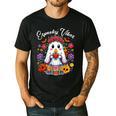 Espooky Vibes Maestra Halloween Spanish Mexican Teacher Men's Casual T-Shirt Black Espooky Vibes Maestra Halloween Spanish Mexican Teacher Men's Casual T-Shirt Black