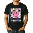 Everyone Communicates Differently Autism Awareness Teacher Men's Casual T-Shirt Black Everyone Communicates Differently Autism Awareness Teacher Men's Casual T-Shirt Black