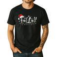 FA LA8 Christmas Santa Fa La Math Teacher Student Men's Casual T-Shirt Black FA LA8 Christmas Santa Fa La Math Teacher Student Men's Casual T-Shirt Black