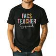 FACS Teacher Squad Colorful Appreciation Day Back To School Men Women Girls Kids Men's Casual T-Shirt Black