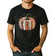 Fall Book Pumpkin Retro Reading Halloween Teacher Librarian Men's Casual T-Shirt Black Fall Book Pumpkin Retro Reading Halloween Teacher Librarian Men's Casual T-Shirt Black