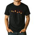 Fall Music Teacher Halloween Pumpkin Music Note Fall Teacher Men's Casual T-Shirt Black Fall Music Teacher Halloween Pumpkin Music Note Fall Teacher Men's Casual T-Shirt Black