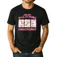 Are You Fall-O-Ween Directions Halloween Teacher Ghost Men's Casual T-Shirt Black Are You Fall-O-Ween Directions Halloween Teacher Ghost Men's Casual T-Shirt Black