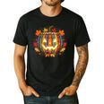 Fall Pumpkin Book Lover Spooky Librarian Teacher Halloween Men's Casual T-Shirt Black Fall Pumpkin Book Lover Spooky Librarian Teacher Halloween Men's Casual T-Shirt Black
