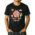 Farm Field Trip Squad Field Day 2025 Teachers Students Men's Casual T-Shirt Black Farm Field Trip Squad Field Day 2025 Teachers Students Men's Casual T-Shirt Black