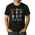 My Favorite Monsters Call Me Teacher Thank Mummy Vampire Bat Men's Casual T-Shirt Black My Favorite Monsters Call Me Teacher Thank Mummy Vampire Bat Men's Casual T-Shirt Black
