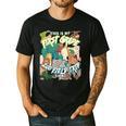First Grade Zoo Field Trip Matching Student Teacher Class Men's Casual T-Shirt Black