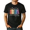 Floral Books Never Underestimate A Public School Teacher Men's Casual T-Shirt Black Floral Books Never Underestimate A Public School Teacher Men's Casual T-Shirt Black