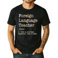 Foreign Language Teacher Like A Normal Teacher Men's Casual T-Shirt Black Foreign Language Teacher Like A Normal Teacher Men's Casual T-Shirt Black