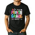 In My Fourth Grade Era 4th Grade Girl Teacher Back To School Men's Casual T-Shirt Black