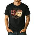 Friyay Teacher Coffee Friday School Cute Fri Yay Men's Casual T-Shirt Black