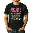 Full Heart Daycare Provider Nanny Au Pair Pre-K Teacher Men's Casual T-Shirt Black