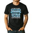 Fun German Teacher Appreciation Language Class Saying Men's Casual T-Shirt Black Fun German Teacher Appreciation Language Class Saying Men's Casual T-Shirt Black