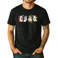 Ghost Book Reading Books Lover Teacher Happy Halloween Men's Casual T-Shirt Black Ghost Book Reading Books Lover Teacher Happy Halloween Men's Casual T-Shirt Black