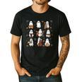 Ghost Music Teacher Halloween Musician Costume Men's Casual T-Shirt Black