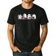 Ghost Science Teacher Chemistry Laboratory Halloween Men's Casual T-Shirt Black Ghost Science Teacher Chemistry Laboratory Halloween Men's Casual T-Shirt Black