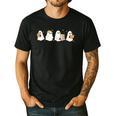 Ghosts Reading Books Library Halloween Teacher Men Women Kid Men's Casual T-Shirt Black Ghosts Reading Books Library Halloween Teacher Men Women Kid Men's Casual T-Shirt Black