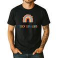 Good Day To Teach Tiny Humans Rainbow Teacher Men's Casual T-Shirt Black Good Day To Teach Tiny Humans Rainbow Teacher Men's Casual T-Shirt Black