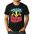 Grade 1 Super Squad Superhero Teacher Team Men's Casual T-Shirt Black Grade 1 Super Squad Superhero Teacher Team Men's Casual T-Shirt Black