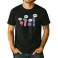Grammar Teacher Wait What Stop It I Agree Humor Men's Casual T-Shirt Black