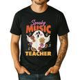 Groovy Faboolous Spooky Music Teacher Halloween Men Women Men's Casual T-Shirt Black Groovy Faboolous Spooky Music Teacher Halloween Men Women Men's Casual T-Shirt Black