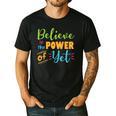 Growth Mindset Teacher Believe In The Power Of Yet Men's Casual T-Shirt Black Growth Mindset Teacher Believe In The Power Of Yet Men's Casual T-Shirt Black