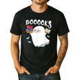 Halloween Books Librarian English Teacher Reader Reading Men's Casual T-Shirt Black Halloween Books Librarian English Teacher Reader Reading Men's Casual T-Shirt Black