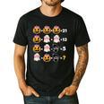 Halloween Math Teacher Men Women Order Of Operations Men's Casual T-Shirt Black