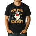 Halloween Read More Books Retro Costume Teacher Women Girls Men's Casual T-Shirt Black