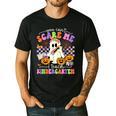 Halloween Teacher You Can't Scare Me I Teach Kindergarten Men's Casual T-Shirt Black Halloween Teacher You Can't Scare Me I Teach Kindergarten Men's Casual T-Shirt Black