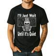 Halloween Teacher Math I'Ll Just Wait Until It's Quiet Men's Casual T-Shirt Black Halloween Teacher Math I'Ll Just Wait Until It's Quiet Men's Casual T-Shirt Black
