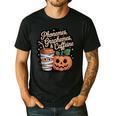 Halloween Teacher Phonemes Graphemes Caffeine Coffee Lover Men's Casual T-Shirt Black Halloween Teacher Phonemes Graphemes Caffeine Coffee Lover Men's Casual T-Shirt Black