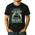 Halloween Teacher Tshirts Science Teachers Love Brains Men's Casual T-Shirt Black Halloween Teacher Tshirts Science Teachers Love Brains Men's Casual T-Shirt Black