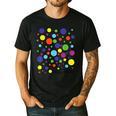 Happy Dot Day 2025 Polka Dot Boys Girls Kids Teacher Dot Day Men's Casual T-Shirt Black Happy Dot Day 2025 Polka Dot Boys Girls Kids Teacher Dot Day Men's Casual T-Shirt Black