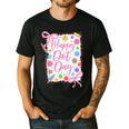 Happy Dot Day Bow Coquette For Teacher Girls Men's Casual T-Shirt Black Happy Dot Day Bow Coquette For Teacher Girls Men's Casual T-Shirt Black