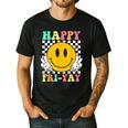 Happy Fri-Yay Teacher Friday Weekend School Men's Casual T-Shirt Black