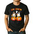 Haunted By 67 Boo Ghost Pumpkin Halloween Teacher Men's Casual T-Shirt Black Haunted By 67 Boo Ghost Pumpkin Halloween Teacher Men's Casual T-Shirt Black