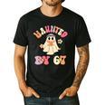 Haunted By 67 Meme Six Seven 6 7 Halloween Teachers Men's Casual T-Shirt Black