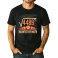 Haunted By Math 67 Meme Math Teacher Square Root 4489 Men's Casual T-Shirt Black