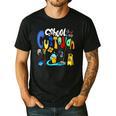 We Heart Love Our School Custodian For Teacher & Kids Men's Casual T-Shirt Black