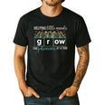 Helping Little Minds Grow One Phoneme At A Time Teacher Men's Casual T-Shirt Black