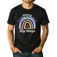 Helping Tiny Humans To Do Big Things Teacher Women Men's Casual T-Shirt Black Helping Tiny Humans To Do Big Things Teacher Women Men's Casual T-Shirt Black