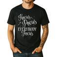 Hocus Pocus Everybody Focus Teacher Halloween Shirt Men's Casual T-Shirt Black Hocus Pocus Everybody Focus Teacher Halloween Shirt Men's Casual T-Shirt Black