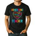 Homebound Teacher Appreciation Week Back To School Heart Men's Casual T-Shirt Black Homebound Teacher Appreciation Week Back To School Heart Men's Casual T-Shirt Black