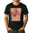 Human Muscles Organs Scary Anatomy Teacher Halloween Costume Men's Casual T-Shirt Black Human Muscles Organs Scary Anatomy Teacher Halloween Costume Men's Casual T-Shirt Black