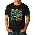 We Are Hungry For Learning Teacher Life Back To School Men's Casual T-Shirt Black We Are Hungry For Learning Teacher Life Back To School Men's Casual T-Shirt Black