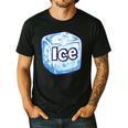 Ice Halloween Pun Costume Easy Lazy Team Group Teacher Men's Casual T-Shirt Black Ice Halloween Pun Costume Easy Lazy Team Group Teacher Men's Casual T-Shirt Black