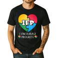 IEP I Encourage Progress Special Education School Teacher Men's Casual T-Shirt Black IEP I Encourage Progress Special Education School Teacher Men's Casual T-Shirt Black