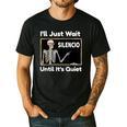I'Ll Just Wait Until It's Quiet Spanish Teacher Halloween Men Women Kids Men's Casual T-Shirt Black I'Ll Just Wait Until It's Quiet Spanish Teacher Halloween Men Women Kids Men's Casual T-Shirt Black
