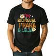 I’m Bilingual I Haha And Jaja Spanish Teacher Bilingual For Men Women Girls Kids Men's Casual T-Shirt Black